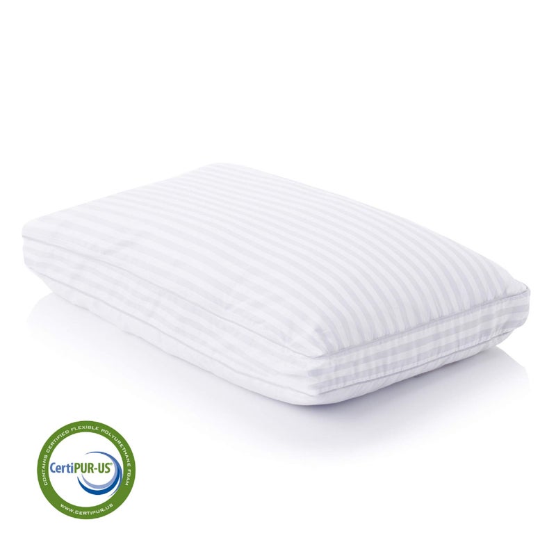 Malouf Convolution Gelled Microfiber with Convoluted Memory Foam Pillow - Down Alternative - Queen - Image 3